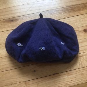 Janie and Jack beret hat for baby girl